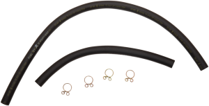 Hose And Clamp Kit Black, 1, nordicamoto.ro