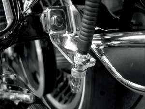 Low Mount Antenna Relocation Kit Polished, 1, nordicamoto.ro