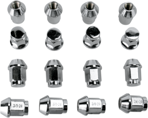 Lug Nuts Chrome, 1, nordicamoto.ro