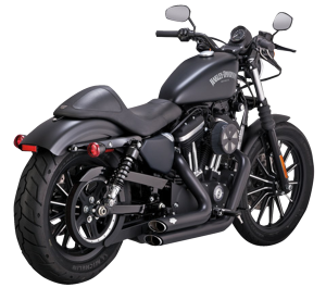 Shortshots Staggered Exhaust System Black 