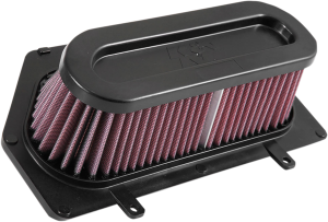 Sportbike Race-spec High-flow Air Filter Black, Red