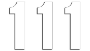 Three Series Numbers White, 2, nordicamoto.ro