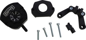 V5-s Steering Damper Black