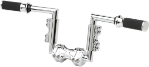Modular Adjustable Handlebar Clamp For 1(r) And 1-1/4(r) Handlebars Silver, 2, nordicamoto.ro
