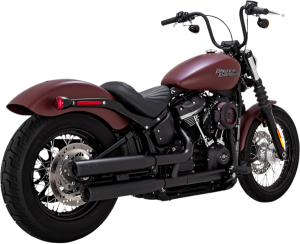 Eliminator 300 Slip-on Mufflers Wrinkle Black 