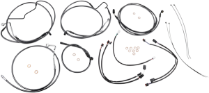 Black Pearl Designer Handlebar Installation Kit Black