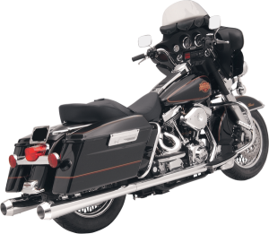 Megaphone Slip-on Mufflers Chrome, 1, nordicamoto.ro