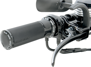 Fusion Slot Track Grips Black, 3, nordicamoto.ro