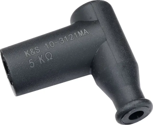 MOOSE RACING Spark Plug Resistor Cover Black 