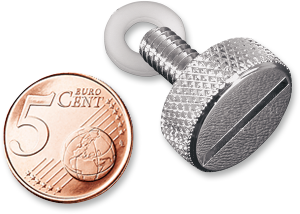 Quarter Turn Seat Thumb Screw Kit Chrome, 2, nordicamoto.ro