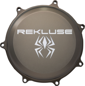 Clutch Cover Black, Anodized