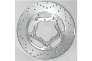 Round Pro-lite Brake Rotor Silver, Stainless Steel, 1, nordicamoto.ro