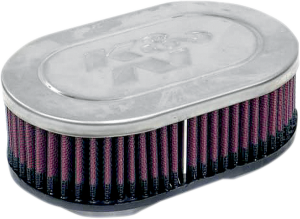 Clamp-on Air Filter Chrome