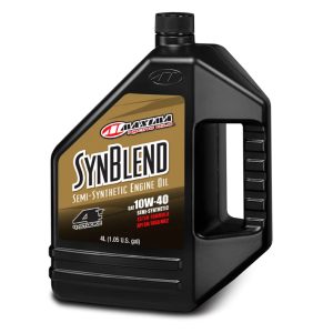 Ulei motor Maxima Syn Blend Ester 10W-40 semisintetic 4T, 4L, nordicamoto.ro