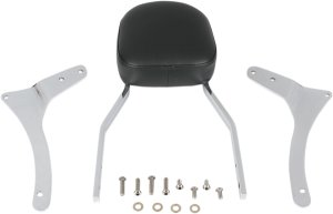 Square Sissy Bar Kit Chrome, 2, nordicamoto.ro