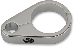 Die-cast Cable Clamp Silver, 1, nordicamoto.ro
