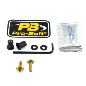 Screen Bolt Aluminium Gold