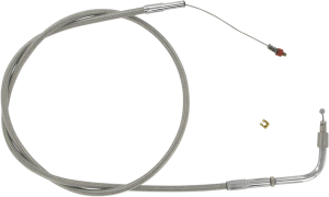 Stainless Steel Throttle/idle Cable Silver +76 mm (3''), 1, nordicamoto.ro