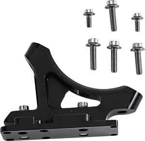 Radial/ambidextrous Brake Mount Black, Anodized
