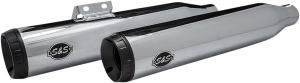 Grand National Ec Slip-on Mufflers Chrome, 2, nordicamoto.ro