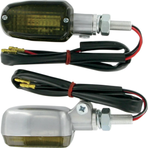 Marker Light Polished Aluminum Body Smoke Lens Smoke 