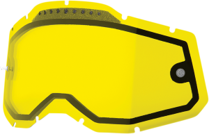 Lentila dubla ochelari 100% Accuri 2/Racecraft 2/Strata 2 Yellow