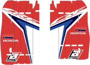 Replica Rad Louver Graphics Blue, Red, White