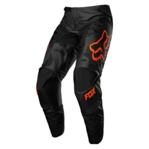 Pantaloni Copii Fox 180 Trev Negru Camo, nordicamoto.ro