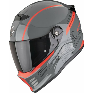 Casca integrala SCORPION COVERT FX DANKO S Gri/Rosu, nordicamoto.ro