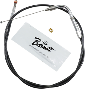 Black Vinyl Throttle/idle Cable Black +76 mm (3''), 1, nordicamoto.ro