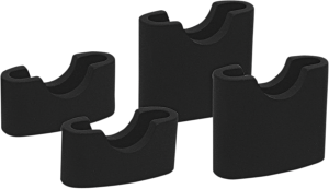 Universal 7/8(r) Bar Risers Black, 2, nordicamoto.ro