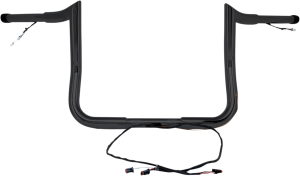 Pre-wired Monkey Bar Handlebar Black, 1, nordicamoto.ro