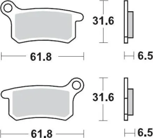 Racing Brake Pads Offroad