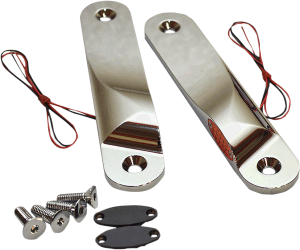 Led Front Signal Lights Chrome, 1, nordicamoto.ro