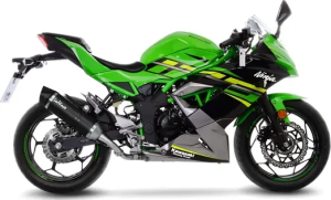 Tobă de eșapament LeoVince LV One Evo Carbon Slip-On pentru Kawasaki Ninja 125 (2019-2024), 3, nordicamoto.ro