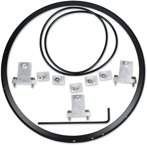 Headlight Adapter Kit Black, 1, nordicamoto.ro