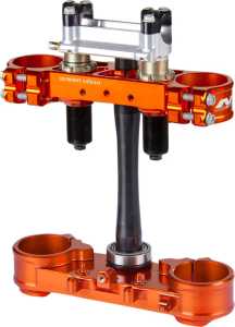 Sfs Complete Triple Clamp Orange