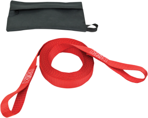 Tow Strap With Pouch Red, 1, nordicamoto.ro