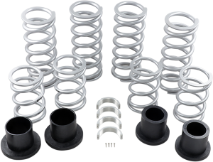 Shock Spring Kit Stage 2 Black, Silver, 1, nordicamoto.ro