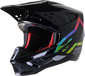 Casca Alpinestars Supertech M5 Comps Black/Silver