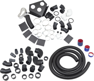 Atv Snorkel Kit Black, Silver, 1, nordicamoto.ro