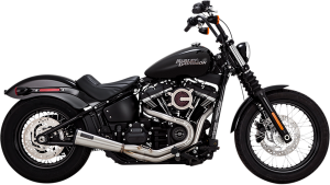 2:1 Upsweep Exhaust System Silver, 2, nordicamoto.ro