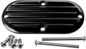 Billet Inspection Cover Black, Anodized, 1, nordicamoto.ro