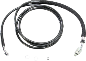 Stainless Steel Hydraulic Clutch Line Black