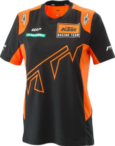 Tricou Dama KTM Team Orange/Black, nordicamoto.ro
