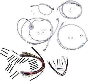 Sterling Chromite Ii® Designer Handlebar Installation Kit Silver, 2, nordicamoto.ro