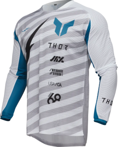Tricou Enduro Thor Launchmode Vented Raid Gray