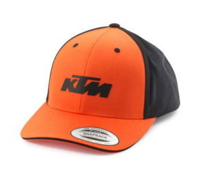 Sapca KTM Mechanic Curved Cap Orange Black