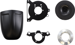 Powrflo Air Intake Kit Black, 3, nordicamoto.ro