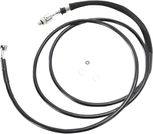 Stainless Steel Hydraulic Clutch Line Black